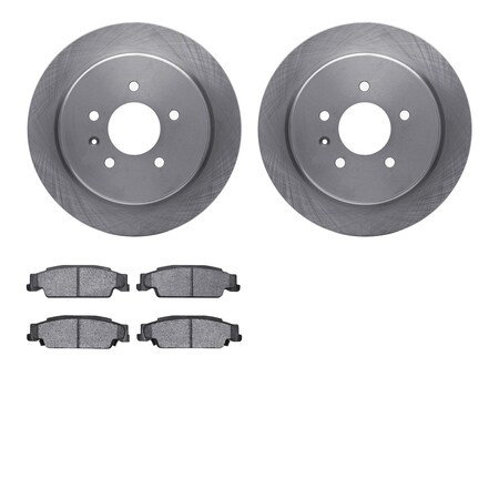 6502-46119, Rotors With 5000 Advanced Brake Pads